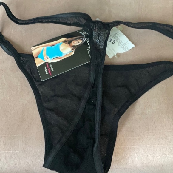 Cosabella Black Mesh Panties - Picture 3 of 5